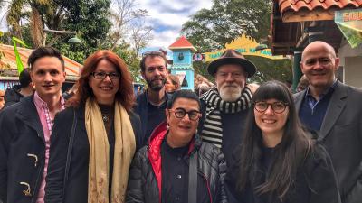 Beata Kade with some of the other projects collaborators