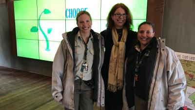 AOM and Taronga team members